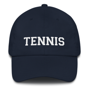 Tennis Dad Hat Embroidered