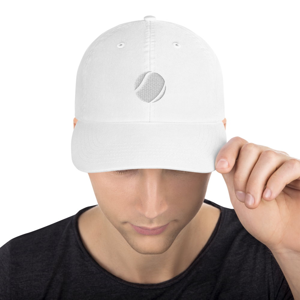 Champion Cap Embroidered | White