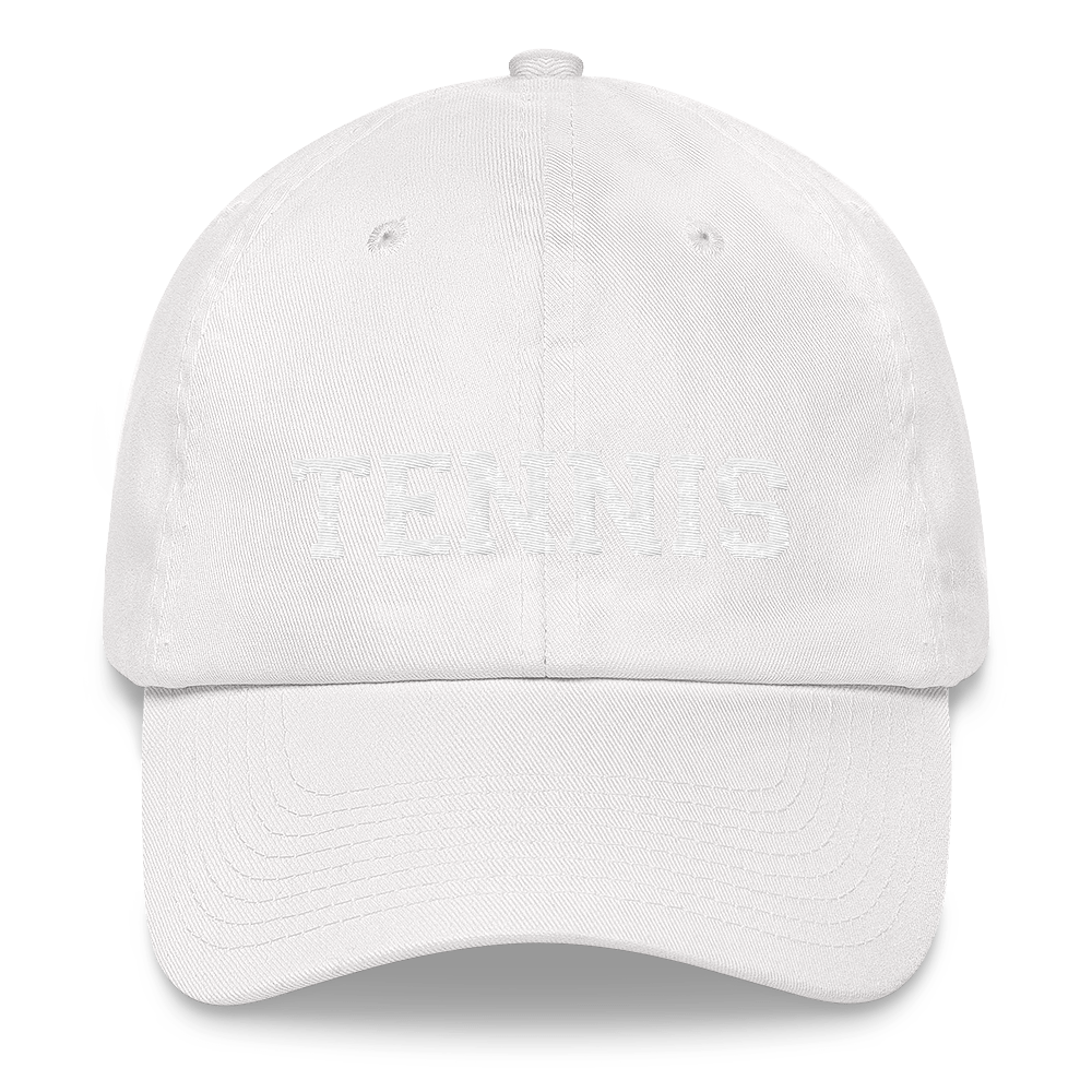 Tennis Dad Hat Embroidered