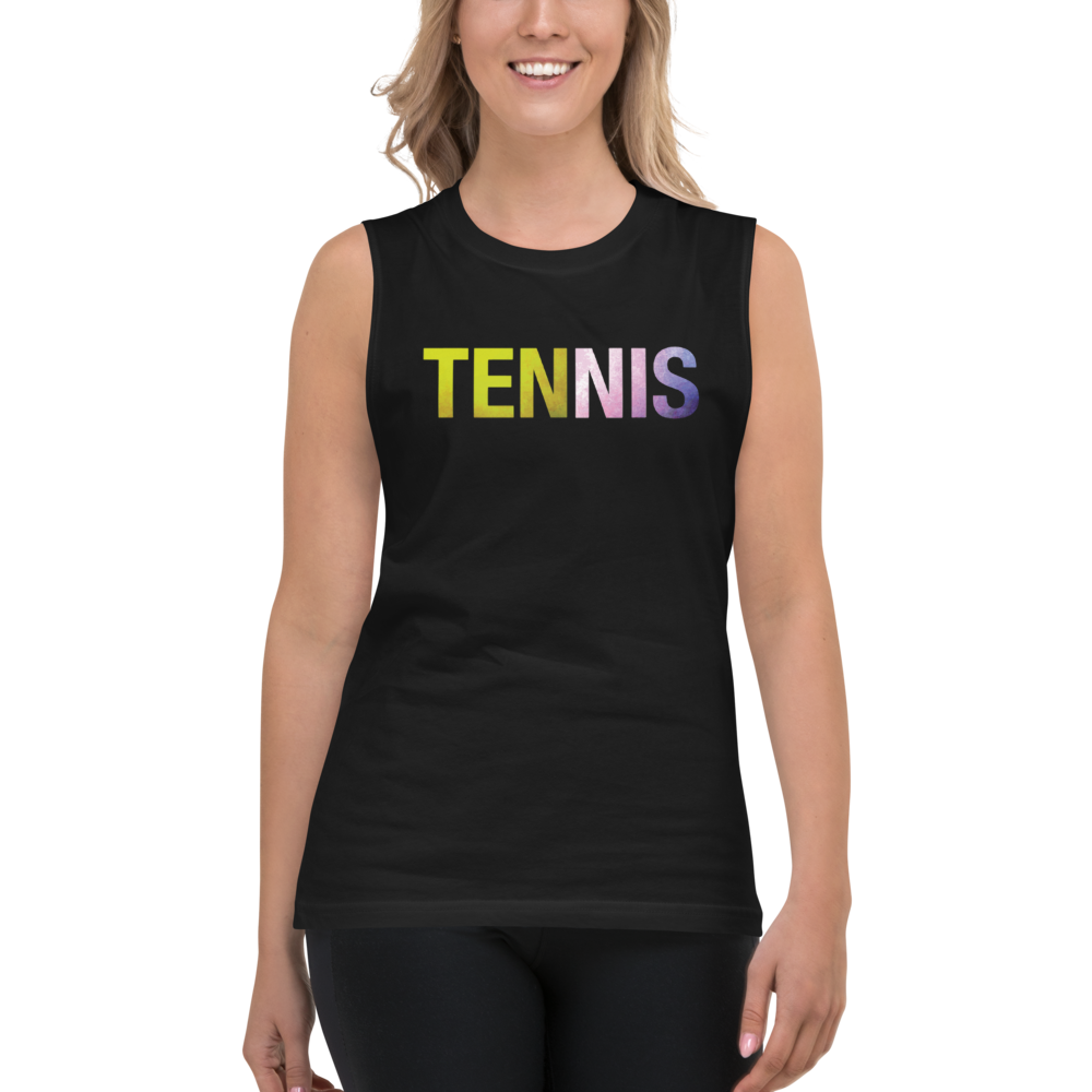 Colorful Tennis Unisex Tank