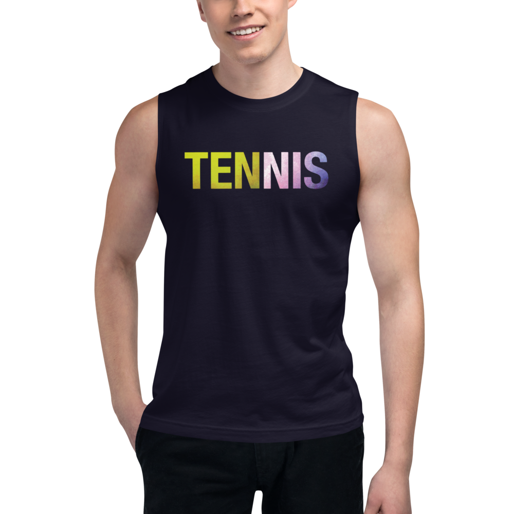 Colorful Tennis Unisex Tank