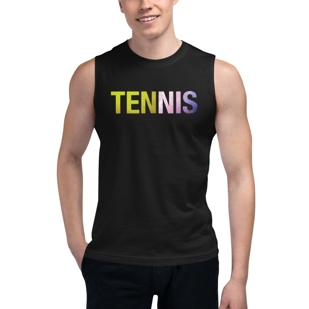 Colorful Tennis Unisex Tank