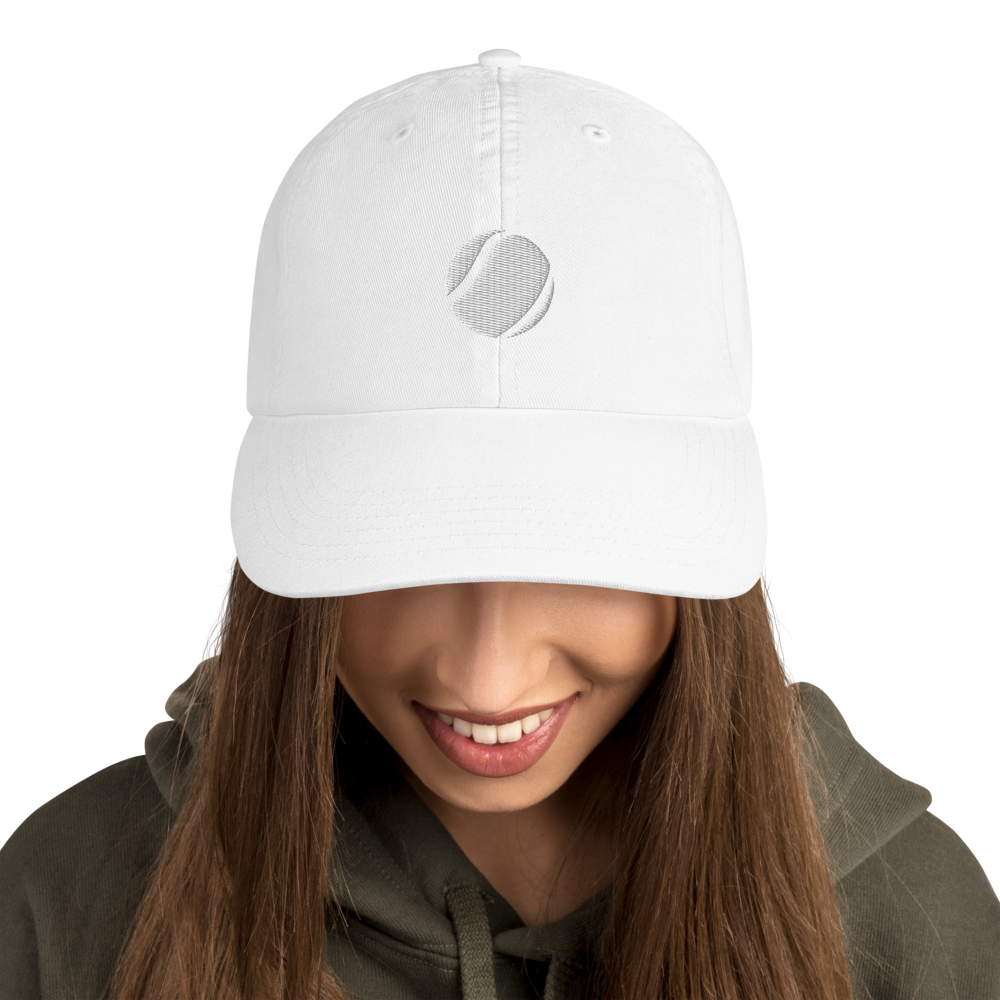 Champion Cap Embroidered | White